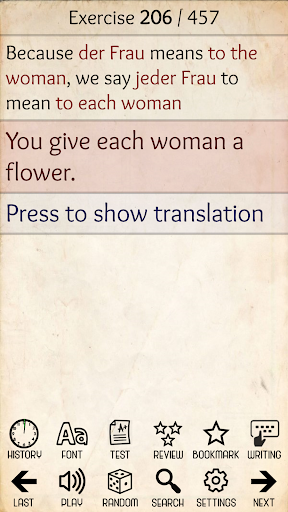 Learn German from scratch - Image screenshot of android app