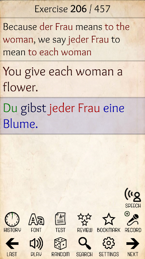 Learn German from scratch - Image screenshot of android app