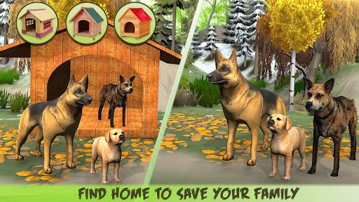 Dog Family Simulator Pet Games - عکس بازی موبایلی اندروید