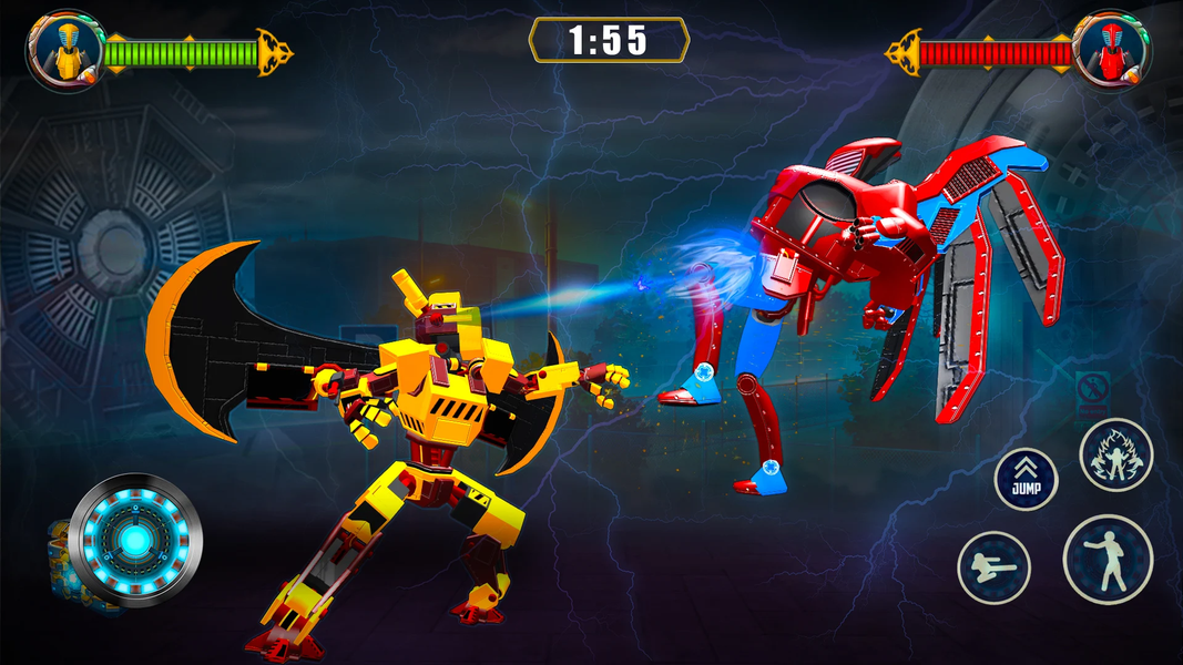 Real Robot Boxing Champions - Gameplay image of android game