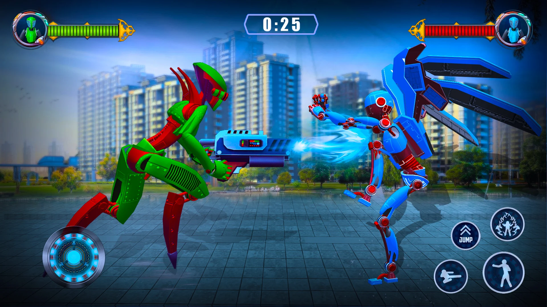 Real Robot Boxing Champions - Gameplay image of android game