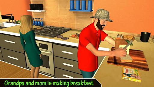 Grandpa Home Garden Family Game - عکس بازی موبایلی اندروید