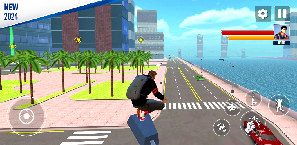 Super Spider: Hero Fighting - Gameplay image of android game