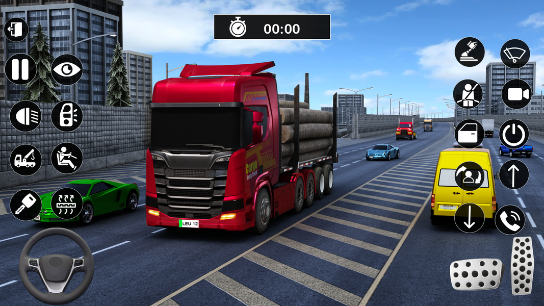 US Truck Simulator Driving Mad - عکس بازی موبایلی اندروید