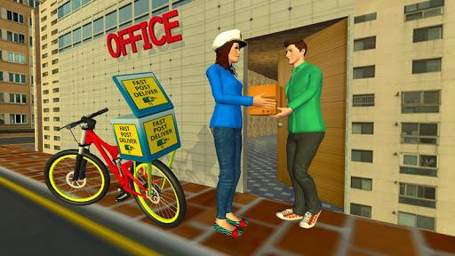 Working Mom Delivery Girl New Family Game - Gameplay image of android game