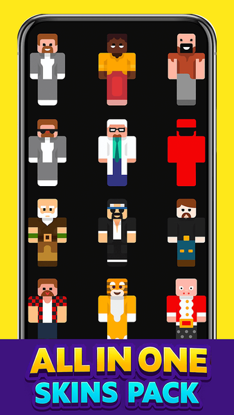 All in One Skins Pack - Image screenshot of android app