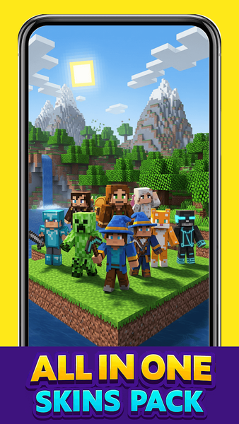 All in One Skins Pack - Image screenshot of android app