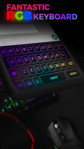 RGB Keyboard - عکس برنامه موبایلی اندروید