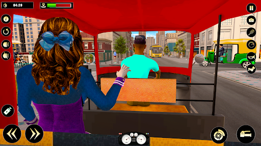 Tuk Tuk Auto Rickshaw - Game - Gameplay image of android game