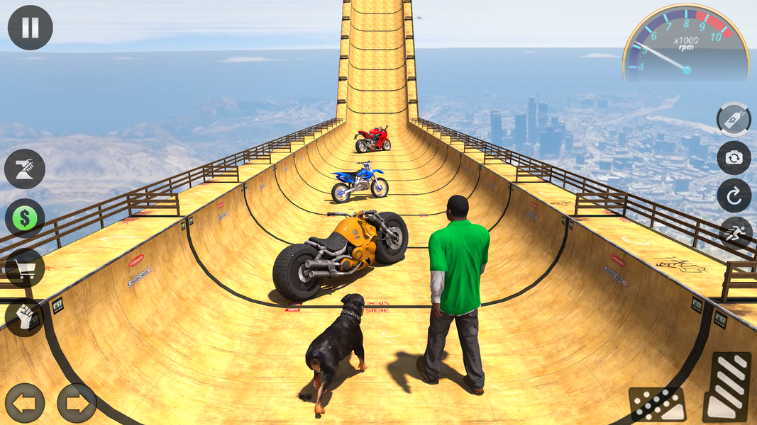 Ramp Bike Games GT Bike Stunts - Image screenshot of android app