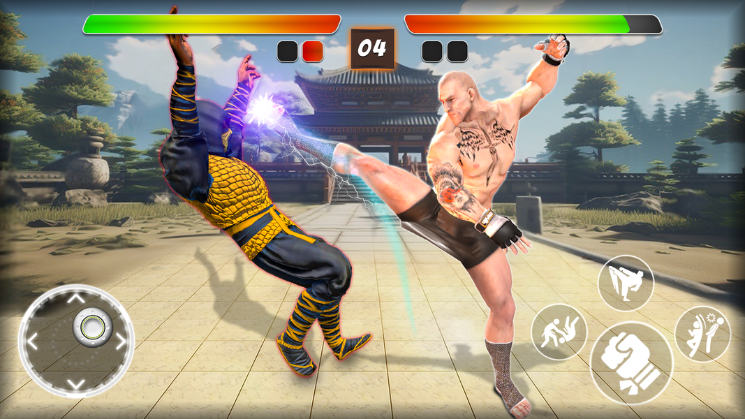 Karate Combat - Fighting Game - Gameplay image of android game