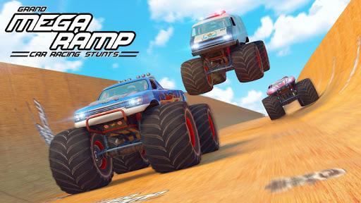 Grand Mega Ramp City Racing Car Stunt - عکس بازی موبایلی اندروید