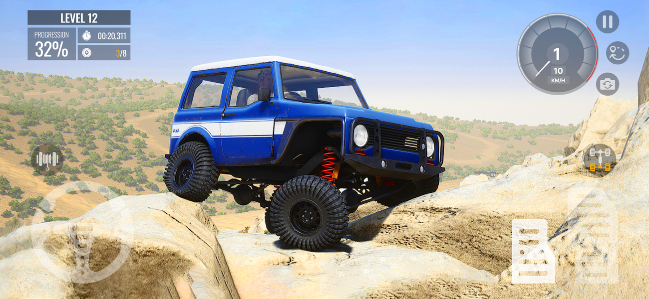 Real Car Climb ۴x۴ Off-Road ۳D - عکس بازی موبایلی اندروید