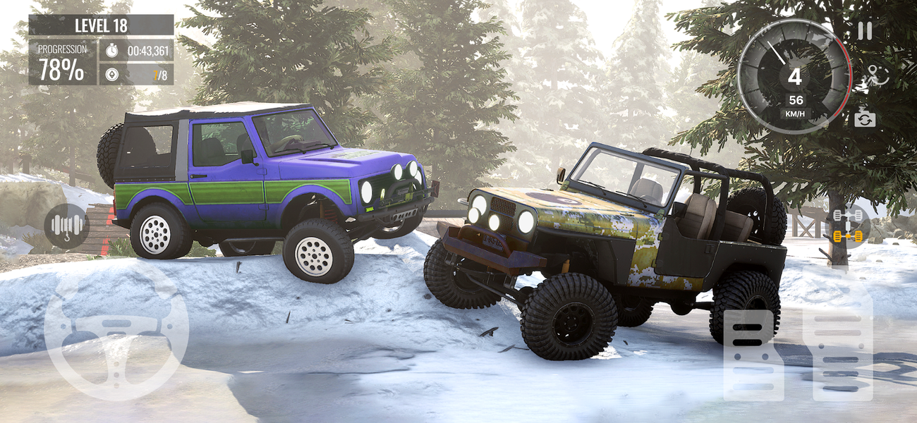 Real Car Climb ۴x۴ Off-Road ۳D - عکس بازی موبایلی اندروید