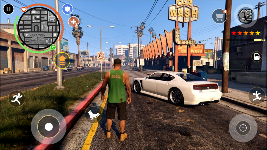 Gangster City Mafia Crime - Gameplay image of android game