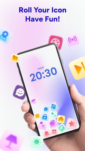 Rolling Icon: Change App Icon - Image screenshot of android app