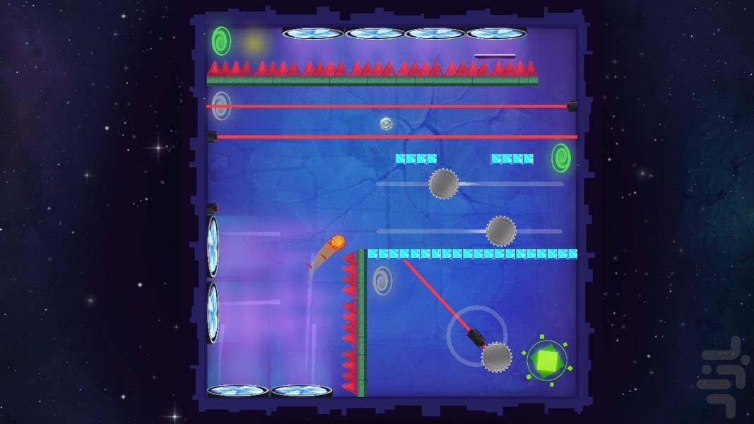 جاذبه رو بچرخون! - عکس بازی موبایلی اندروید