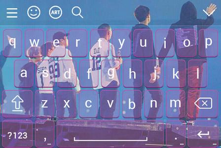 Exo Keyboard - عکس برنامه موبایلی اندروید
