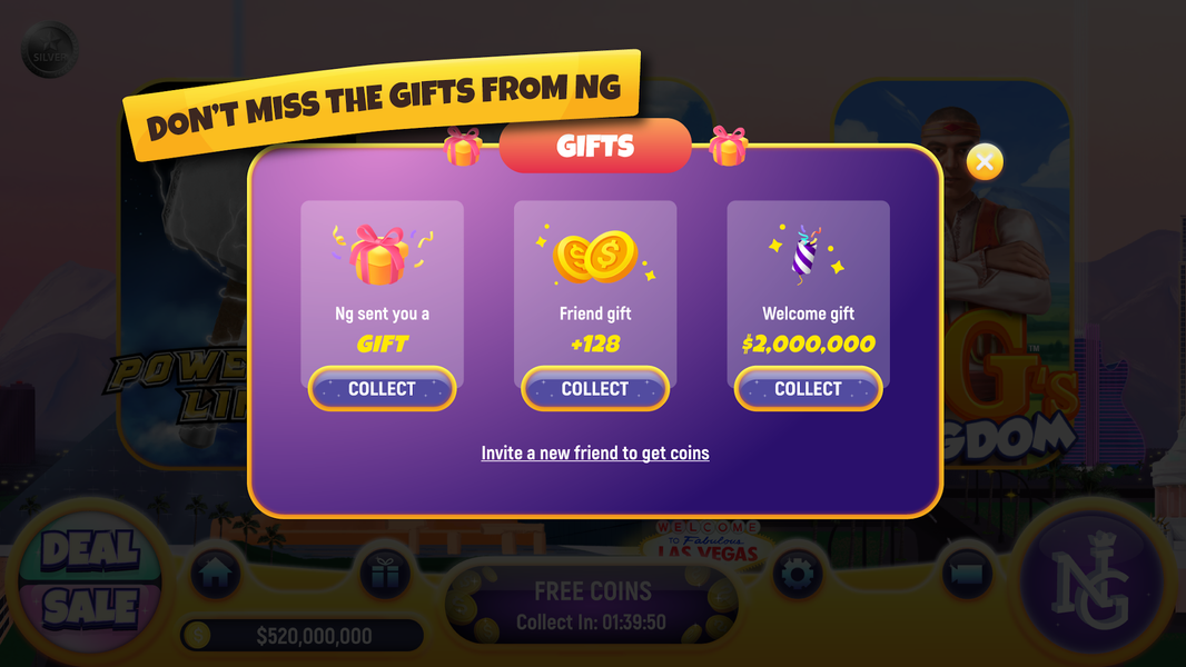 NG Slot - Vegas Casino Games - Gameplay image of android game
