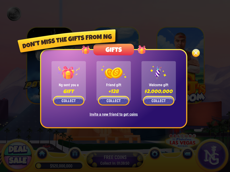 NG Slot - Vegas Casino Games - Gameplay image of android game