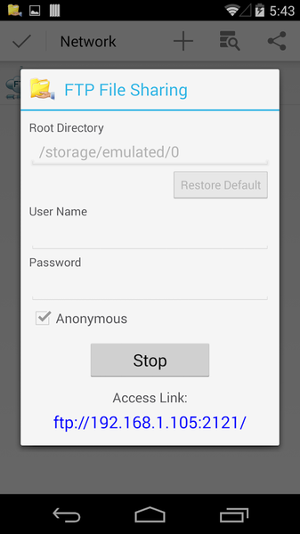 File Manager HD - عکس برنامه موبایلی اندروید