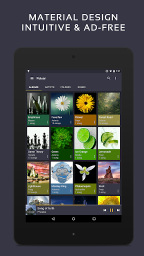 Pulsar Music Player - Image screenshot of android app