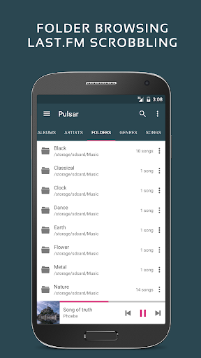 Pulsar Music Player - Image screenshot of android app