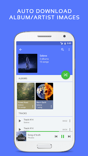 Pulsar Music Player - Image screenshot of android app