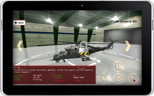 Heli Army Battle Gunship - Gameplay image of android game