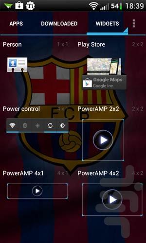 Barcelona Flag LWP - Image screenshot of android app