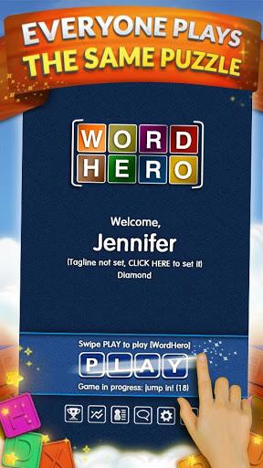 WordHero : word finding game - عکس بازی موبایلی اندروید