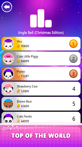 Color Tiles - Vocal Piano Game - Gameplay image of android game