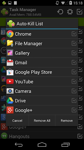 Task Manager (Task Killer) - عکس برنامه موبایلی اندروید