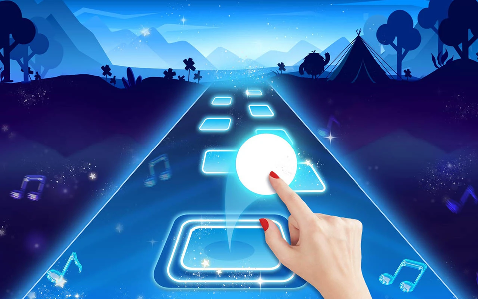 Bouncing Hop - Gameplay image of android game