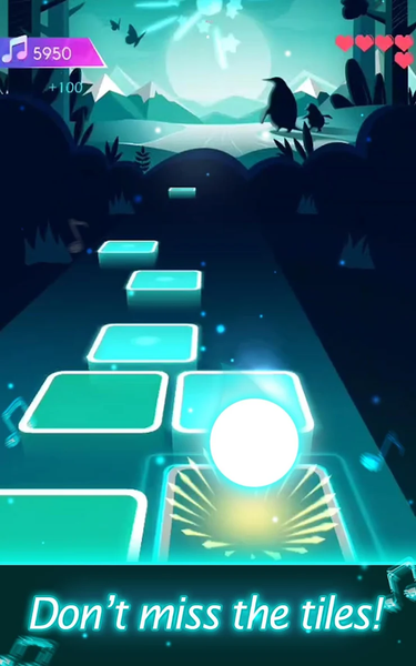 Bouncing Hop - Gameplay image of android game