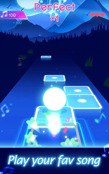 Bouncing Hop - Gameplay image of android game