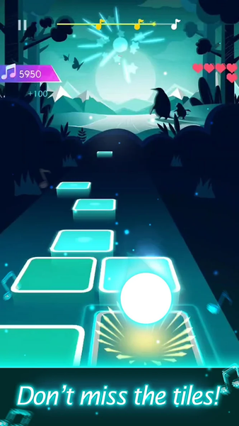 Bouncing Hop - Gameplay image of android game