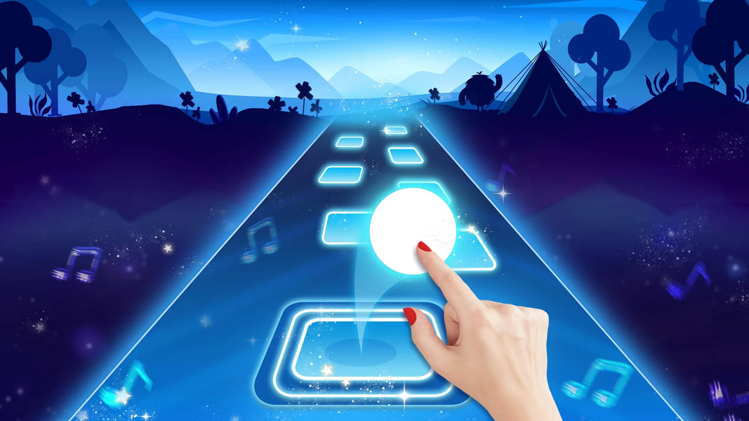 Bouncing Hop - Gameplay image of android game