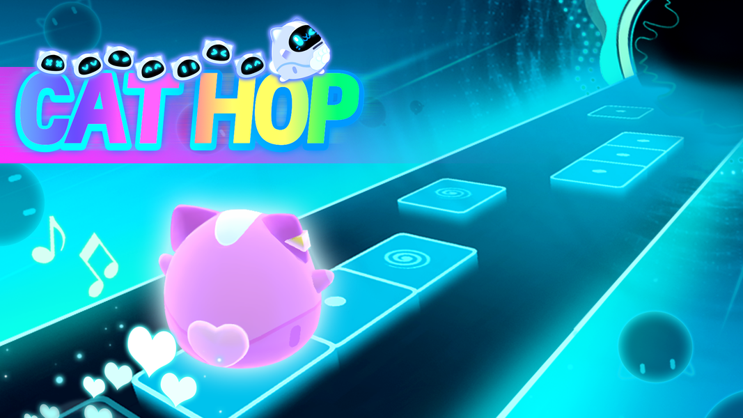 Cat Hop - Piano Music Games - عکس بازی موبایلی اندروید