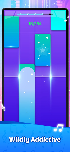 Rhythm Tiles : Piano Game - عکس بازی موبایلی اندروید