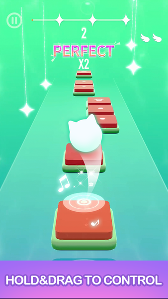 Dancing Cats - Music Tiles - Gameplay image of android game