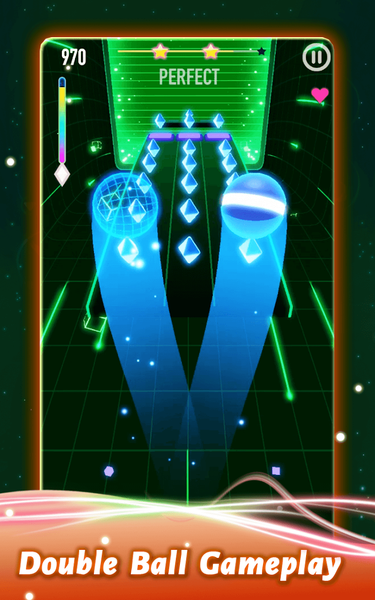 Rolling Twins: Music Ball Rush - عکس بازی موبایلی اندروید