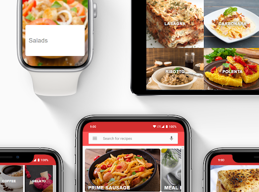 Italian recipes app - عکس برنامه موبایلی اندروید