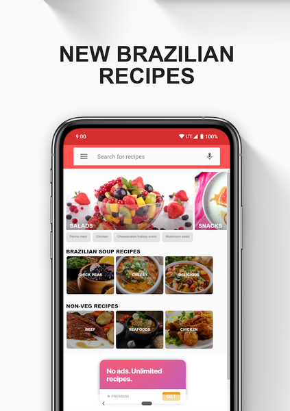 Brazil Recipes: Cooking App - Image screenshot of android app