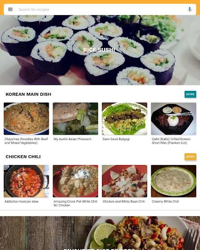 K-Dishes: Korean Recipes App - عکس برنامه موبایلی اندروید