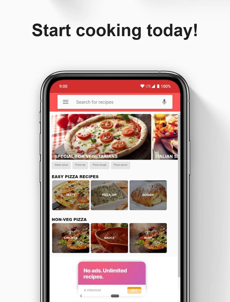 Pizza Maker - Homemade Pizza - Image screenshot of android app