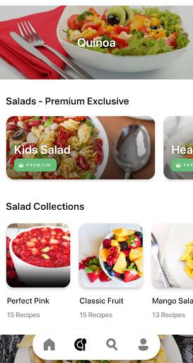 Salad Recipes: Healthy Meals - عکس برنامه موبایلی اندروید
