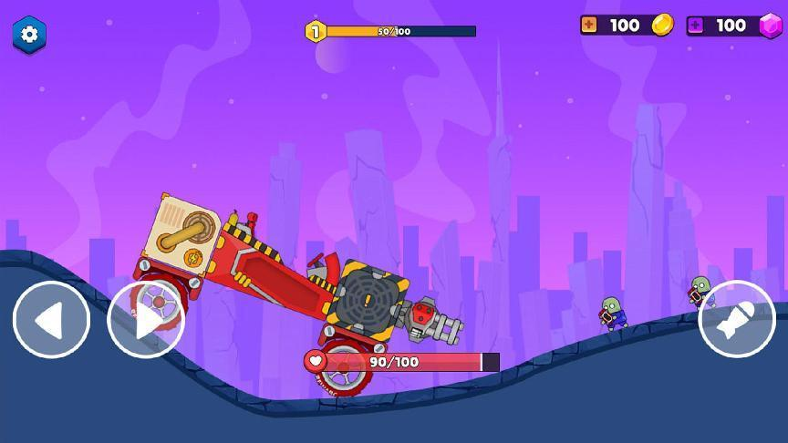 Super Assembled Cars - Gameplay image of android game
