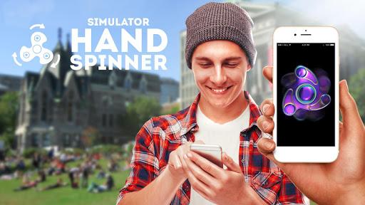 Hand spinner simulator - Image screenshot of android app