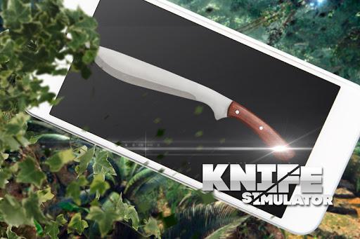 Knives weapon simulator - Image screenshot of android app